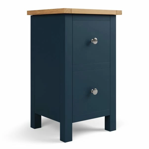 Dunelm Bromley 2 Drawer Slim Bedside Table 4 Dunelm Bromley 2 Drawer Slim Bedside Table - Image 2