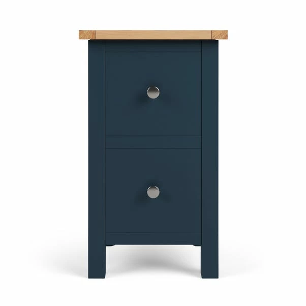 Dunelm Bromley 2 Drawer Slim Bedside Table 5 Dunelm Bromley 2 Drawer Slim Bedside Table - Image 3