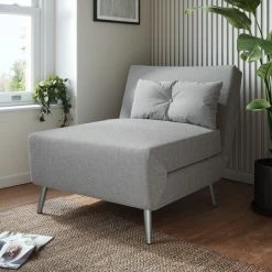 Dunelm Phoebe Soft Marl Chair Bed