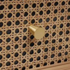 Dunelm Franco 2 Drawer Bedside Table, Black & Cane 11 Dunelm Franco 2 Drawer Bedside Table, Black & Cane -furniture Shop 30768465 alt03