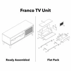 Dunelm Franco TV Unit 5 Dunelm Franco TV Unit -furniture Shop 30768474 alt09