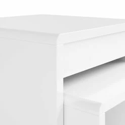 Dunelm Larson White Nest Of Tables -furniture Shop 30768516 alt03