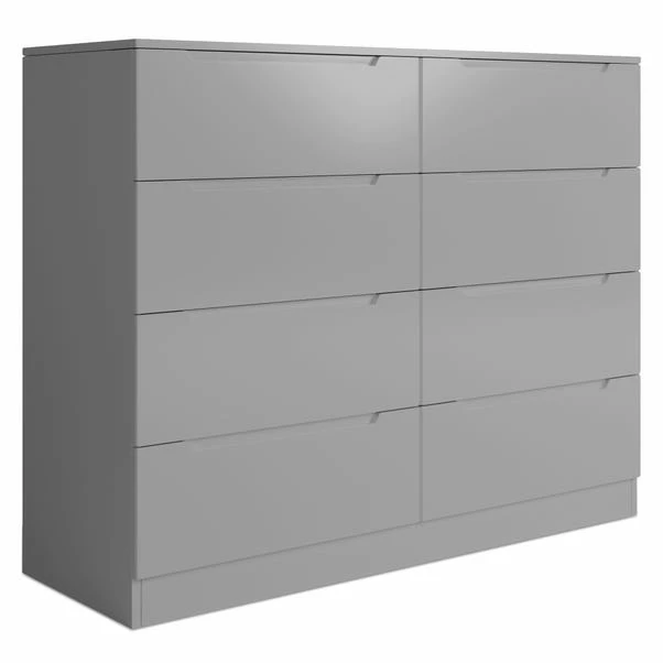 Dunelm Larson 8 Drawer Chest 4 Dunelm Larson 8 Drawer Chest - Image 2