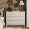 Dunelm Marco 4 Drawer Chest, Ivory -furniture Shop 30768967