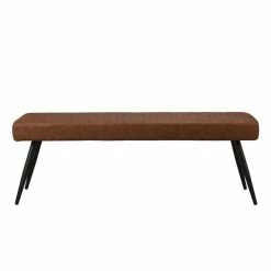 Dunelm Montreal Faux Leather Dining Bench
