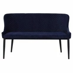 Dunelm Montreal Large Velvet Dining Bench Seat