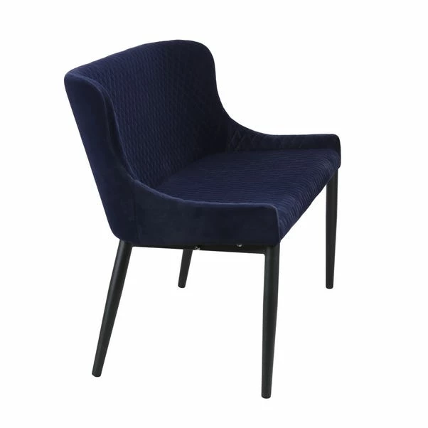 Dunelm Montreal Large Velvet Dining Bench Seat 5 Dunelm Montreal Large Velvet Dining Bench Seat - Image 3