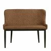Dunelm Montreal Small Faux Leather Dining Bench Seat -furniture Shop 30769060