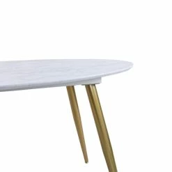Dunelm Kendall Marble Effect Oval Dining Table -furniture Shop 30769223 alt05