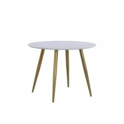 Dunelm Kendall Faux Marble Round Dining Table -furniture Shop 30769227 alt02