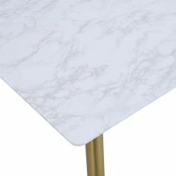 Dunelm Kendall Marble Effect Square Dining Table -furniture Shop 30769229 alt05