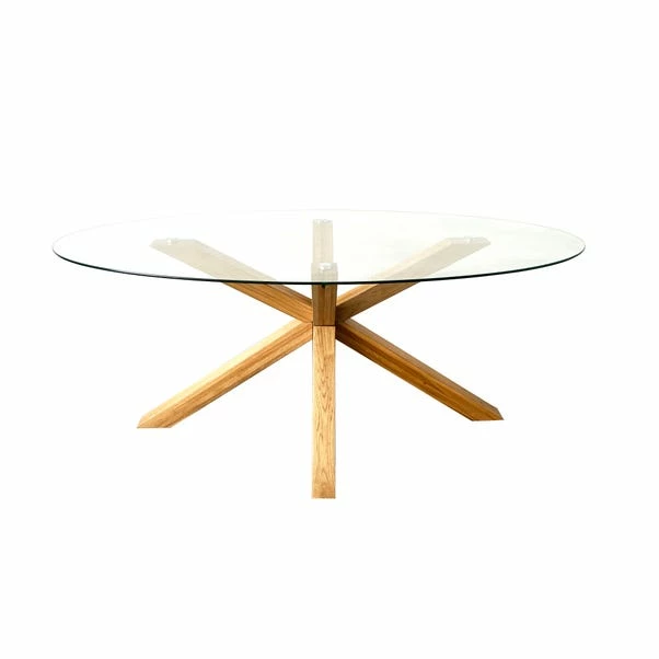 Dunelm Xavi Oval Dining Table 4 Dunelm Xavi Oval Dining Table - Image 2