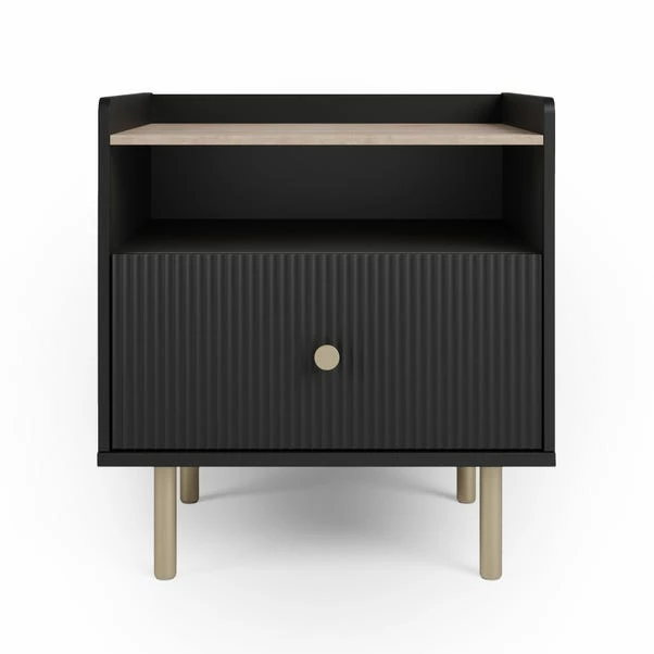 Dunelm Georgi 1 Drawer Bedside Table 5 Dunelm Georgi 1 Drawer Bedside Table - Image 3