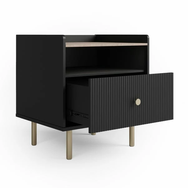 Dunelm Georgi 1 Drawer Bedside Table 7 Dunelm Georgi 1 Drawer Bedside Table - Image 5