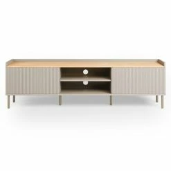 Dunelm Georgi Extra Wide TV Unit Natural -furniture Shop 30769273 alt02