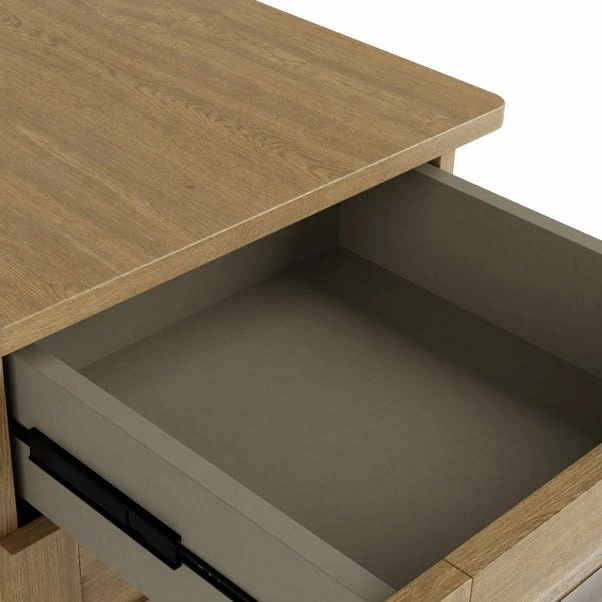 Dunelm Toby 3 Drawer Bedside Table 7 Dunelm Toby 3 Drawer Bedside Table - Image 5