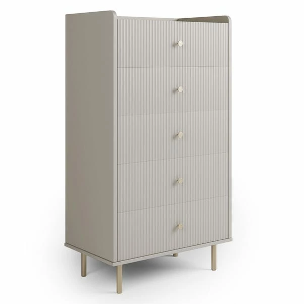 Dunelm Georgi 5 Drawer Chest 4 Dunelm Georgi 5 Drawer Chest - Image 2