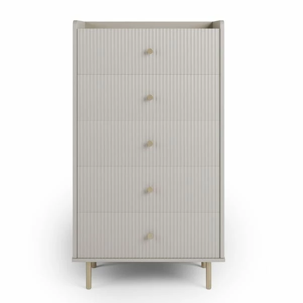 Dunelm Georgi 5 Drawer Chest 5 Dunelm Georgi 5 Drawer Chest - Image 3