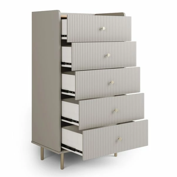 Dunelm Georgi 5 Drawer Chest 7 Dunelm Georgi 5 Drawer Chest - Image 5