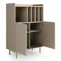 Dunelm Georgi Vinyl Cabinet Natural -furniture Shop 30769725 alt04