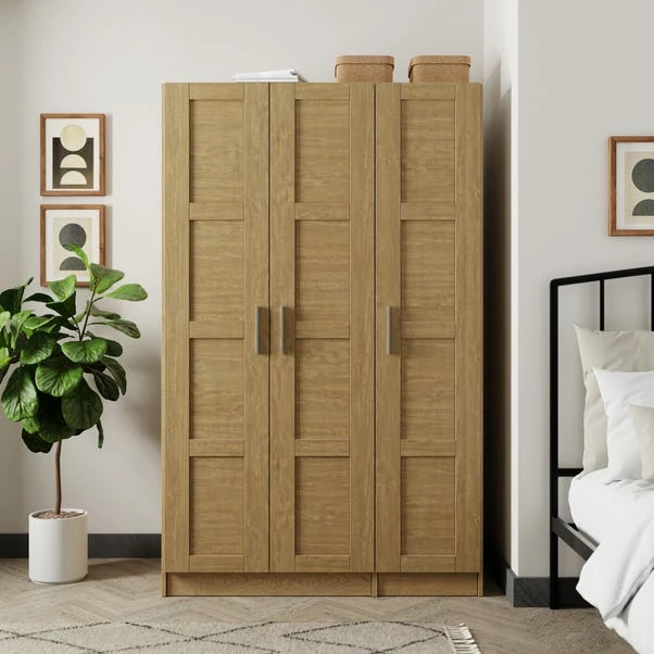 Dunelm Toby Triple Wardrobe 3 Dunelm Toby Triple Wardrobe