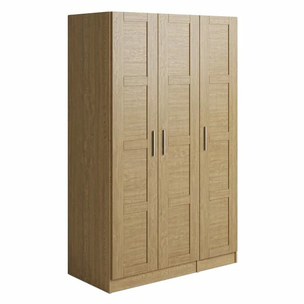 Dunelm Toby Triple Wardrobe 4 Dunelm Toby Triple Wardrobe - Image 2