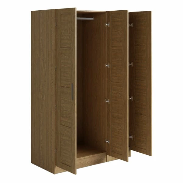 Dunelm Toby Triple Wardrobe 7 Dunelm Toby Triple Wardrobe - Image 5