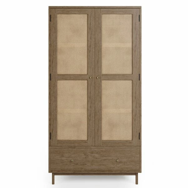 Dunelm Indi Double Wardrobe, Mango Wood 5 Dunelm Indi Double Wardrobe, Mango Wood - Image 3