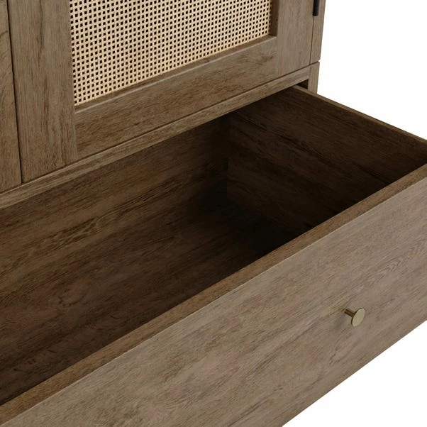 Dunelm Indi Double Wardrobe, Mango Wood 8 Dunelm Indi Double Wardrobe, Mango Wood - Image 6