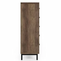 Dunelm Fulton Tall 5 Drawer Chest, Pine Effect -furniture Shop 30773096 alt03