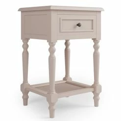 Dunelm Lucy Cane 1 Drawer Bedside Table -furniture Shop 30774816 alt01