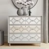 Dunelm Delphi 3 Drawer Chest, Grey & Mirrored -furniture Shop 30775917