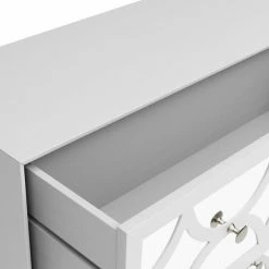 Dunelm Delphi 3 Drawer Chest, Grey & Mirrored 13 Dunelm Delphi 3 Drawer Chest, Grey & Mirrored -furniture Shop 30775917 alt05