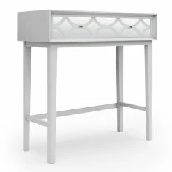 Dunelm Delphi 1 Drawer Dressing Table, Mirrored -furniture Shop 30775924 alt01