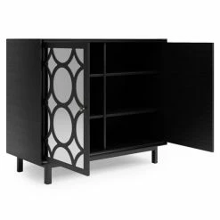 Dunelm Delphi Black Small Sideboard -furniture Shop 30775931 alt04