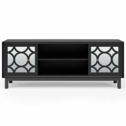 Dunelm Delphi Black TV Unit -furniture Shop 30775935 alt02