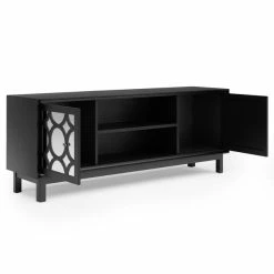 Dunelm Delphi Black TV Unit -furniture Shop 30775935 alt04