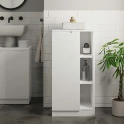 Dunelm Lopez White Bathroom Console Unit