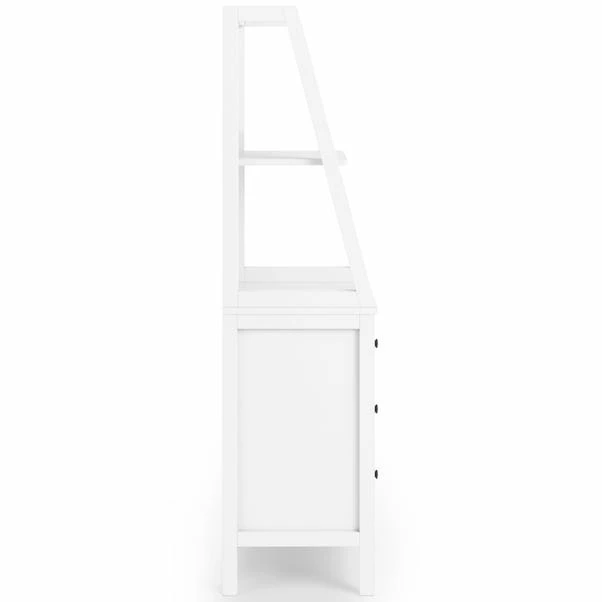 Dunelm Lynton Ladder Bedside White 6 Dunelm Lynton Ladder Bedside White - Image 4