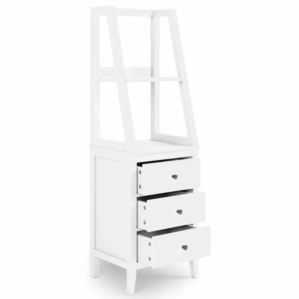 Dunelm Lynton Ladder Bedside White 7 Dunelm Lynton Ladder Bedside White - Image 5