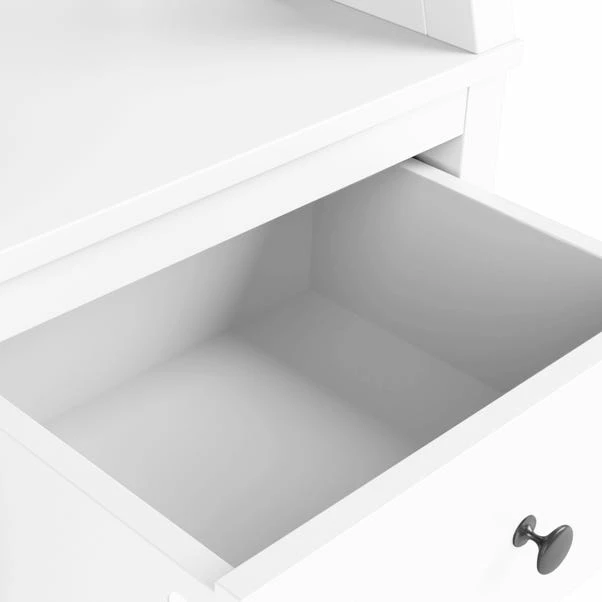 Dunelm Lynton Ladder Bedside White 8 Dunelm Lynton Ladder Bedside White - Image 6