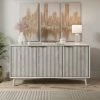 Dunelm Neena Large Sideboard, White Wash Acacia Wood -furniture Shop 30781309