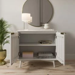 Dunelm Neena Small Sideboard, White Wash Acacia Wood 10 Dunelm Neena Small Sideboard, White Wash Acacia Wood -furniture Shop 30781310 alt02
