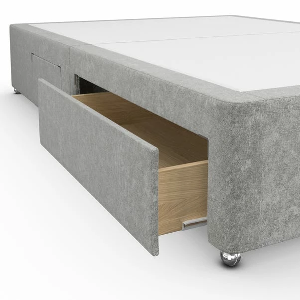 Dunelm Luxury Chenille Divan Base 7 Dunelm Luxury Chenille Divan Base - Image 5