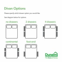 Dunelm Luxury Teddy Divan Base -furniture Shop 30786668 alt06