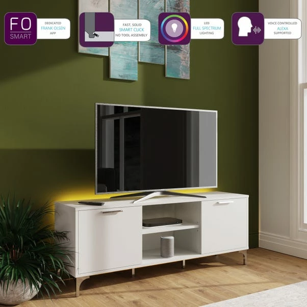 Frank Olsen Furniture Ouverte SMART LED TV Unit 4 Frank Olsen Furniture Ouverte SMART LED TV Unit - Image 2