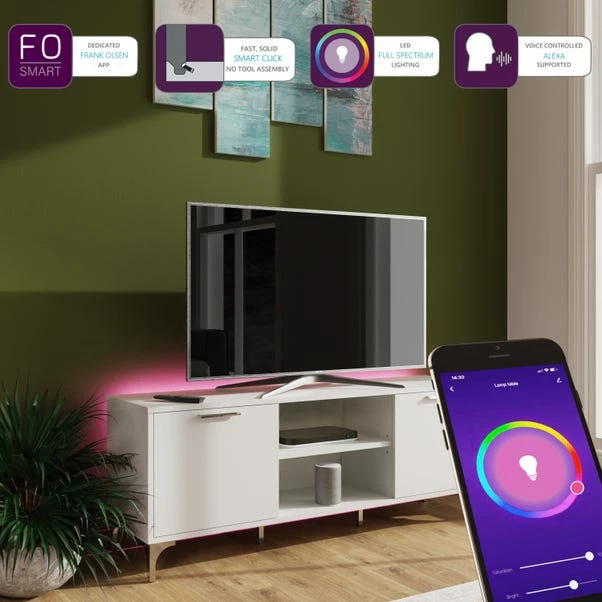 Frank Olsen Furniture Ouverte SMART LED TV Unit 5 Frank Olsen Furniture Ouverte SMART LED TV Unit - Image 3