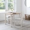 Julian Bowen Coxmoor Set Of 2 Dining Chairs Ivory -furniture Shop 30794209