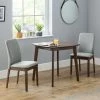 Julian Bowen Lennox Square Dining Table With 2 Berkeley Chairs -furniture Shop 30794294