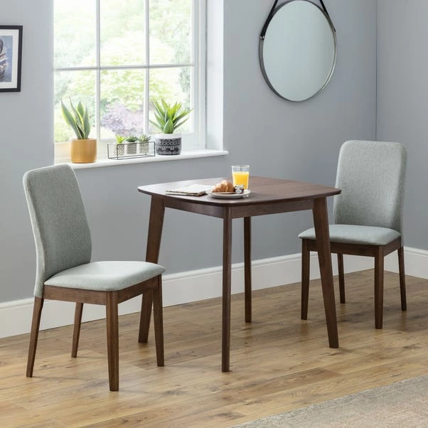 Julian Bowen Lennox Square Dining Table With 2 Berkeley Chairs 3 Julian Bowen Lennox Square Dining Table With 2 Berkeley Chairs